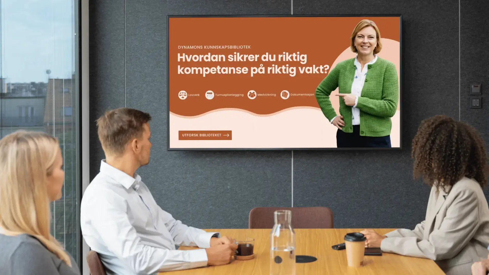 Hvordan sikrer du riktig kompe_tanse på riktig vakt