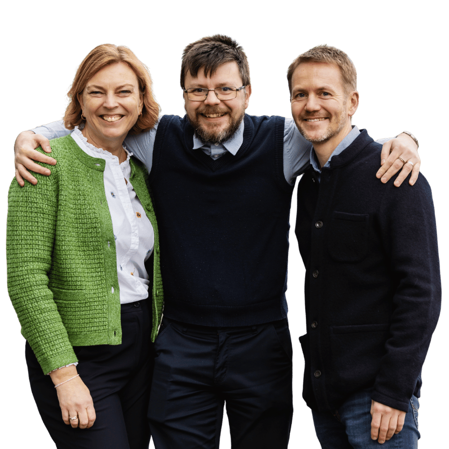 Hilde, Ivan og Christer